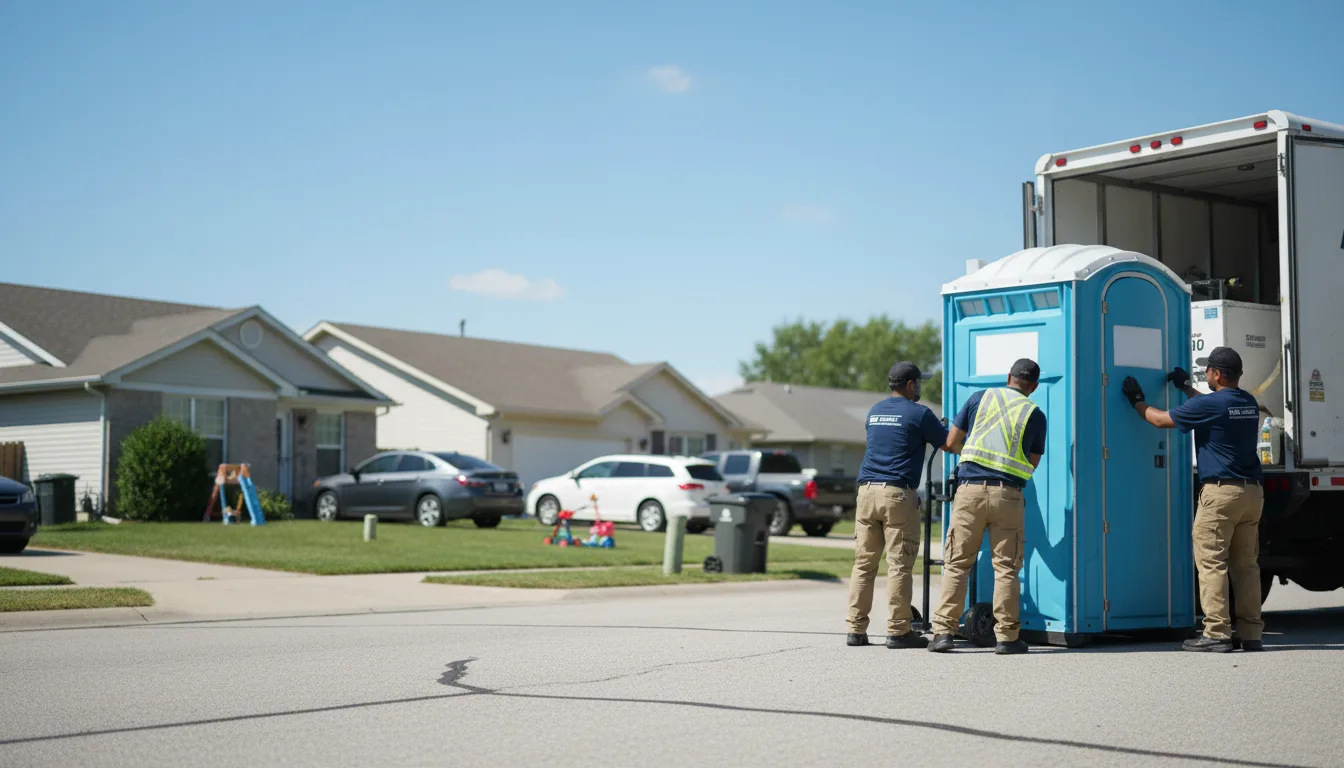 Standard Porta Potty Rentals in Raymond, IL near me